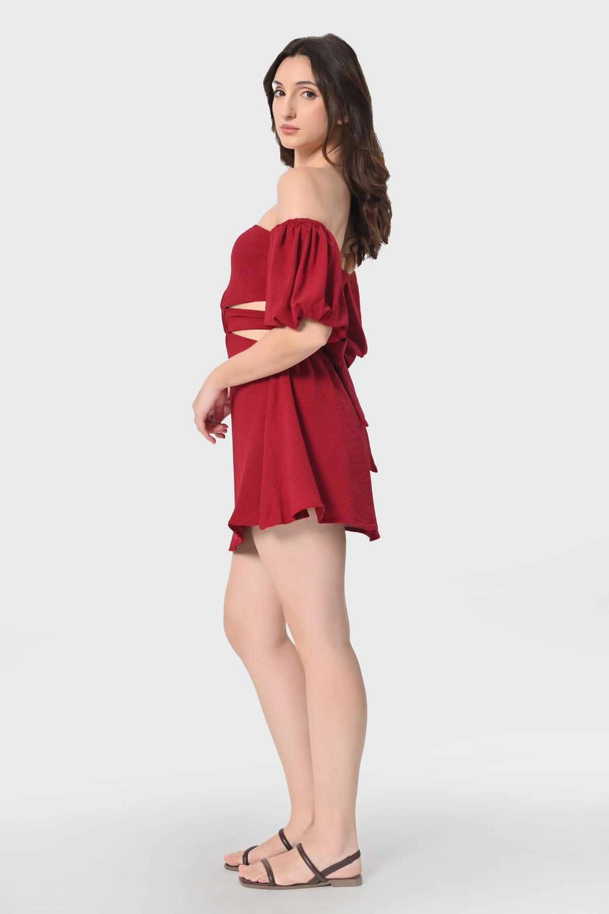 Velvet Rose Mini Dress