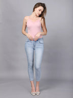 Pink Lace Bodysuit