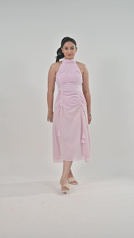 Blush Serenity Midi Dress