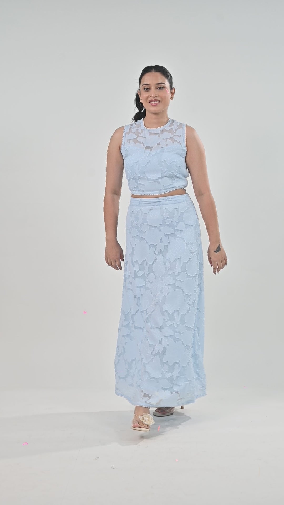 Sky Blossom Co-ord Set