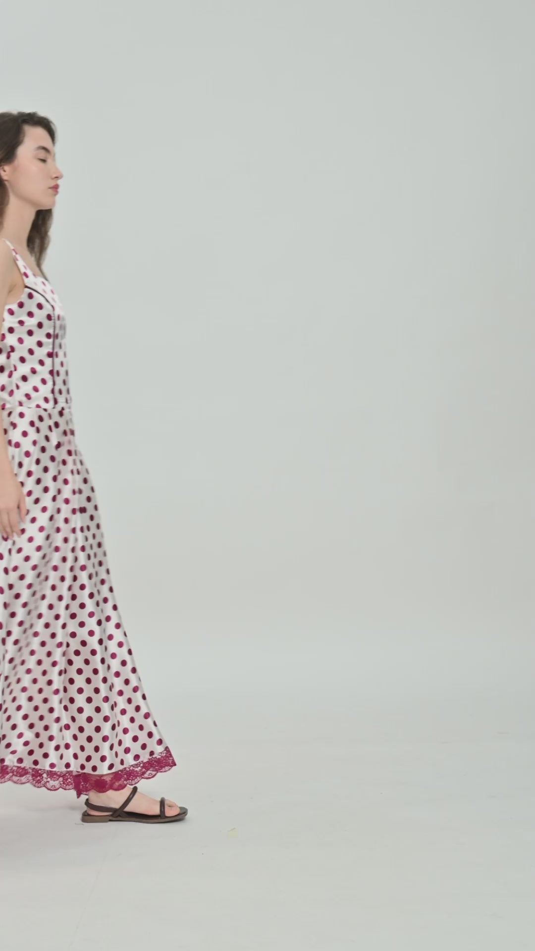 Polka Princess Maxi dress
