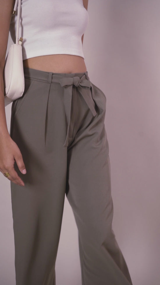 Grey Drawstring Pants