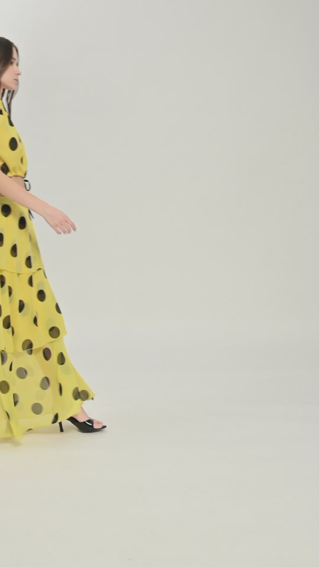 Retro -Chic Flounce Co-ord Set