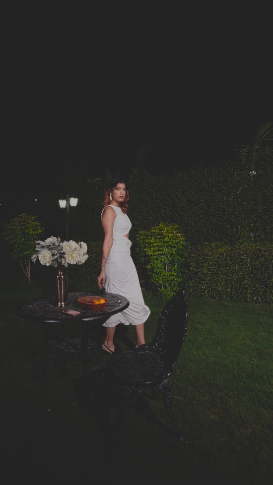 Coconut Cream Bodycon Dress