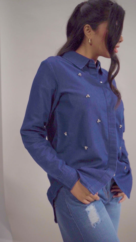 Blue Denim Shirt
