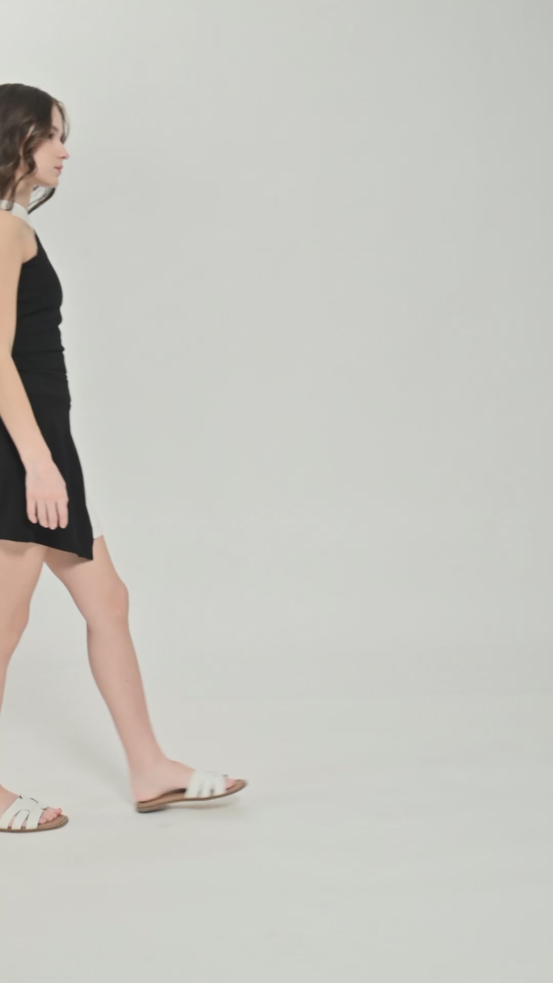 Black And White Mini Skirts