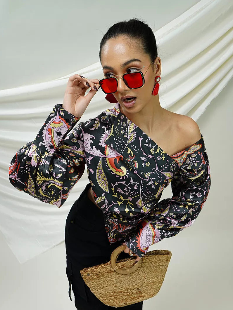 Peach Muse Printed Co-ord Set