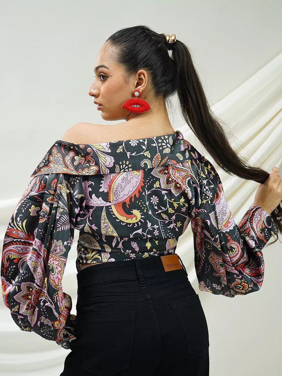 Peach Muse Printed Co-ord Set