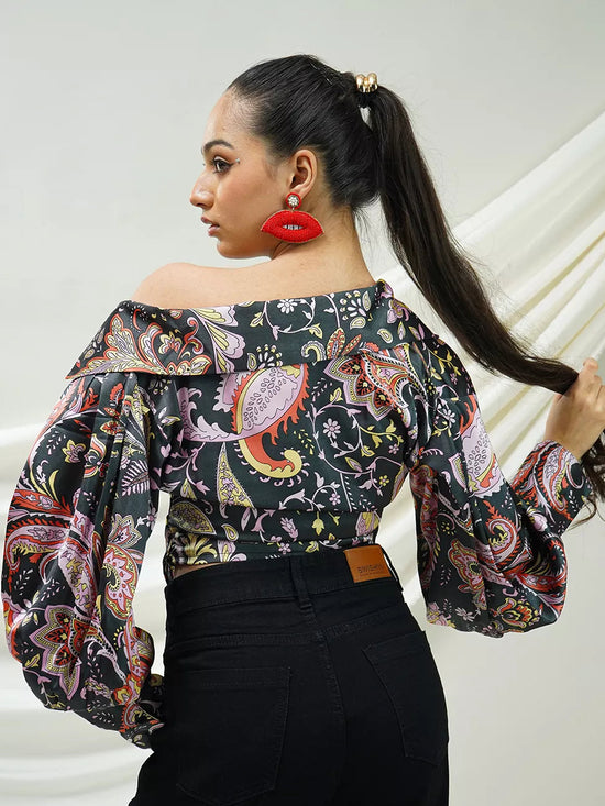 Peach Muse Printed Co-ord Set